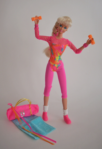 barbie ginnasta snodata